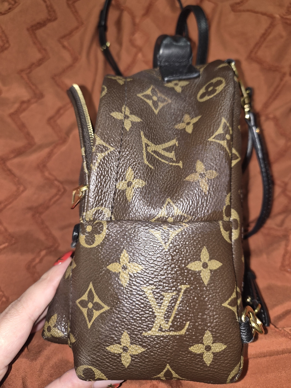 Louis Vuitton Brown Monogram Mini Backpack - Picture 5 of 10